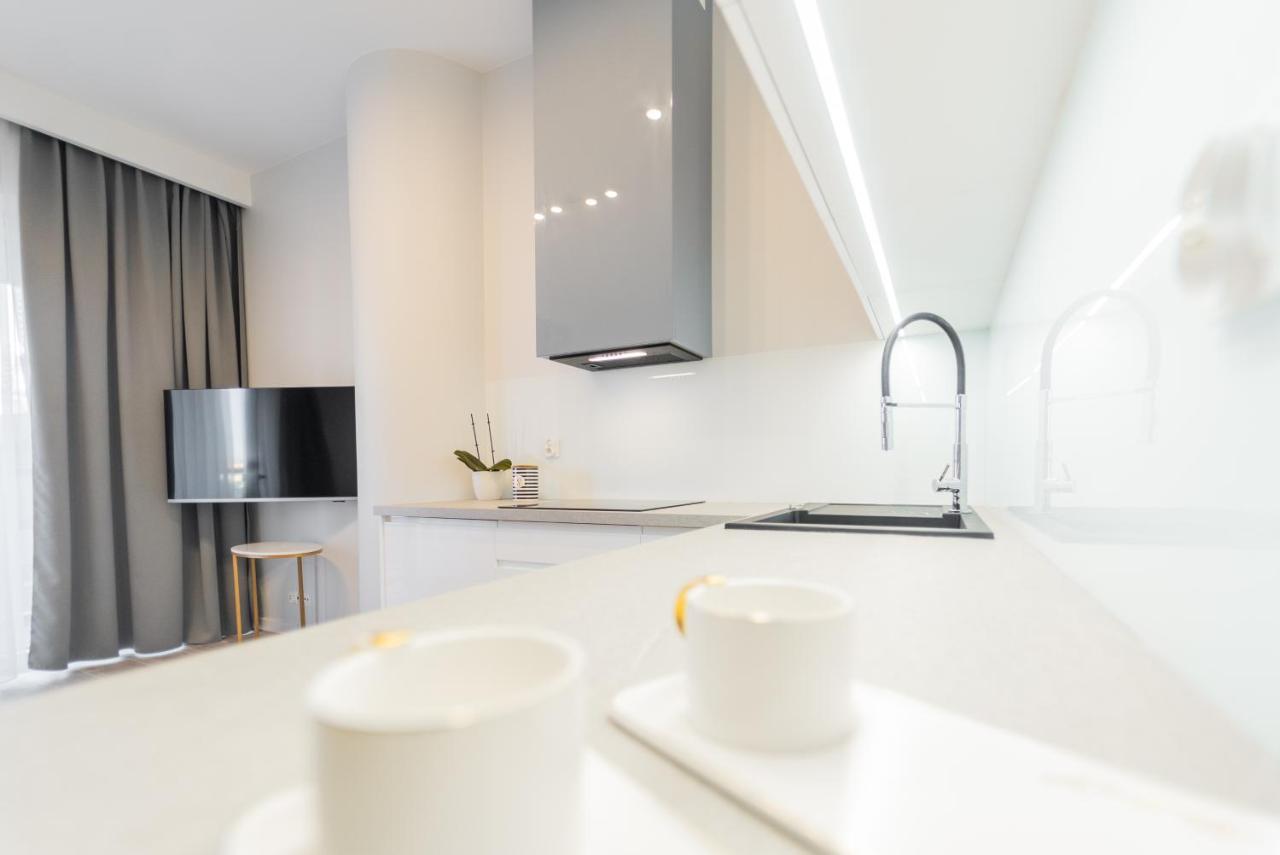Hanza Tower De Lux Apartament Štetín Exteriér fotografie