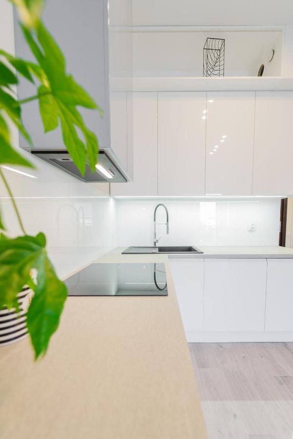 Hanza Tower De Lux Apartament Štetín Exteriér fotografie