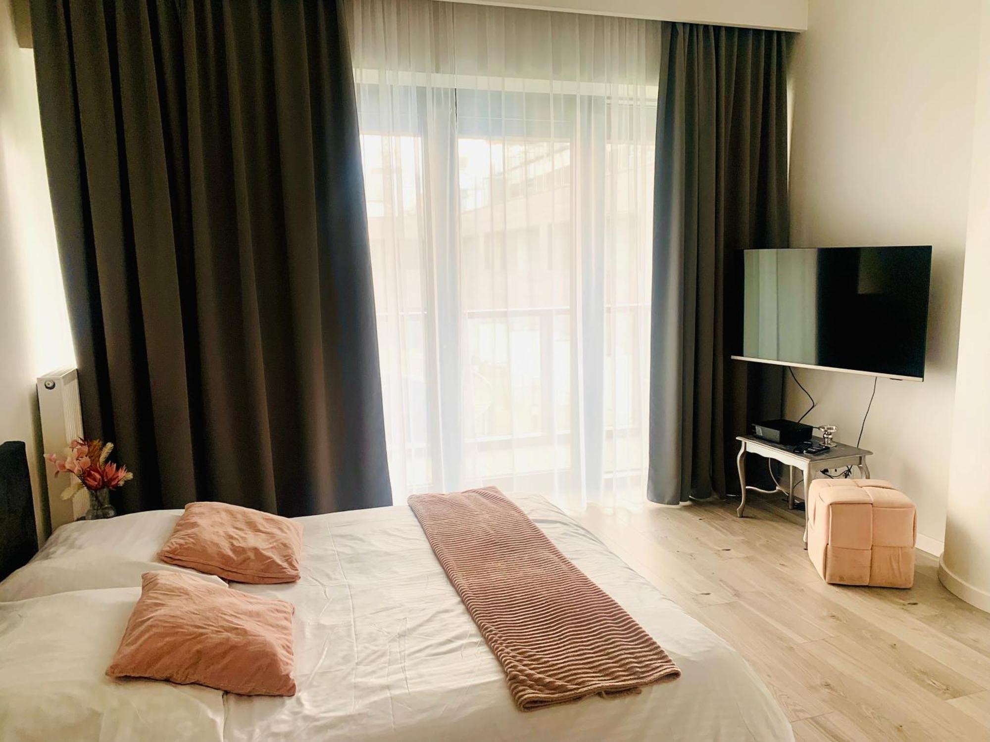 Hanza Tower De Lux Apartament Štetín Exteriér fotografie